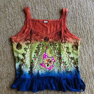 Autumn Boho Festival Witchy Earthbound Blouse